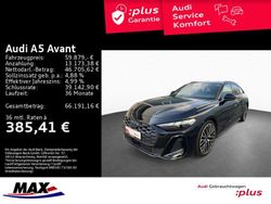 Mythosschwarz metallic (metallic) Gebraucht 2025 Audi A5 S-Line Kombi | 59.879 €