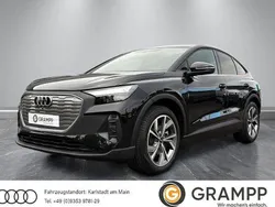 Mythosschwarz metallic Gebraucht 2022 Audi Q4 e-tron Basis SUV | 32.940 € (Etwas zu teuer)