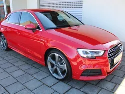 Tangored (metallic) Gebraucht 2018 Audi A3 S-Line Limousine | 20.850 € (Guter Preis)