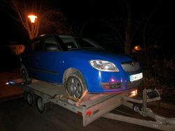 Blau Gebraucht 2008 Skoda Fabia Kleinwagen | 3.000 € (Etwas zu teuer)