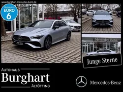 Lack hightechsilber Gebraucht 2025 Mercedes CLA220 AMG line Limousine | 47.900 € (Teuer)