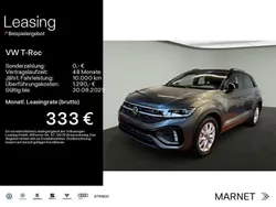 Indiumgrau metallic / schwarz Neu 2025 VW T-Roc R-line SUV | 44.490 € (Teuer)