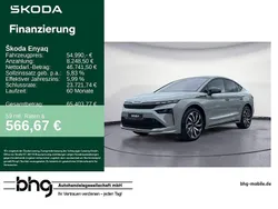 Grau Gebraucht 2025 Skoda Enyaq iV SportLine SUV | 54.990 € (Etwas zu teuer)