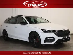 Moonweiss metallic Gebraucht 2021 Skoda Octavia RS Kombi | 24.800 € (Guter Preis)