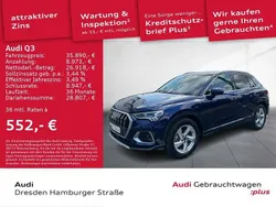 Navarrablau metallic Gebraucht 2024 Audi Q3 Advanced SUV | 35.890 € (Guter Preis)