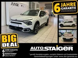 Perlmuttweißmetallic Gebraucht 2023 Citroën e-C4 Shine Limousine | 18.490 € (Superpreis)
