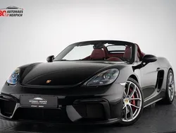 Schwarz Gebraucht 2019 Porsche Boxster Spyder Cabrio | 99.718 € (Guter Preis)