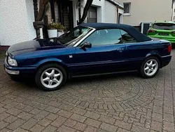 Blau Gebraucht 1997 Audi Cabriolet Sport Cabrio | 9.550 € (Teuer)