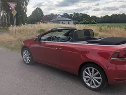 Rot Gebraucht 2015 VW Golf Cabriolet LOUNGE Cabrio | 9.300 € (Fairer Preis)