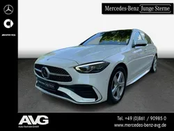 Weiß Gebraucht 2023 Mercedes C300e Advanced Limousine | 42.990 € (Guter Preis)