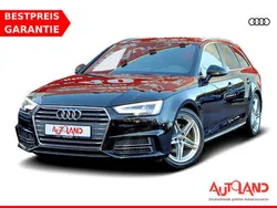 Brillantschwarz metallic (metallic) Gebraucht 2018 Audi A4 S-Line Kombi | 26.490 € (Teuer)
