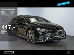 Schwarz unilack schwarz Gebraucht 2023 Mercedes EQE300 AMG Limousine | 47.888 € (Guter Preis)