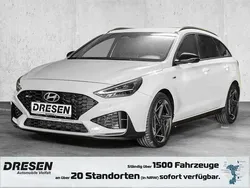 Weiss Gebraucht 2024 Hyundai i30 N Line Kombi | 28.890 € (Fairer Preis)