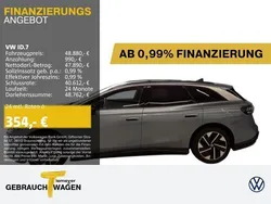 Blau Gebraucht 2024 VW ID.7 Pro Limousine | 48.220 € (Fairer Preis)