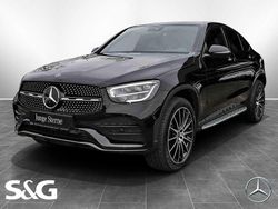 Unilack schwarz Gebraucht 2021 Mercedes GLC300e AMG Coupé | 47.890 € (Fairer Preis)