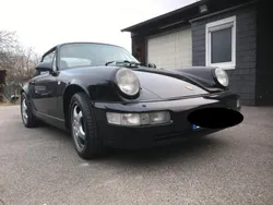 Schwarz Gebraucht 1991 Porsche 911 Carrera Cabriolet Cabrio | 55.000 €