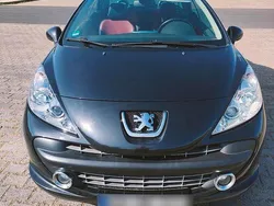 Schwarz Gebraucht 2008 Peugeot 207 CC Cabrio | 2.000 € (Fairer Preis)