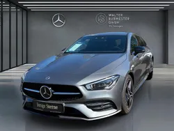 Metalliclack mountaingrau Gebraucht 2021 Mercedes CLA200 Shooting Brake AMG Kombi | 29.980 € (Fairer Preis)