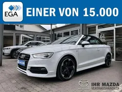Weiß Gebraucht 2015 Audi A3 Cabriolet S-Line Cabrio | 17.690 € (Fairer Preis)