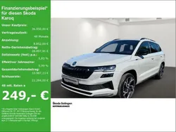 Grau Gebraucht 2024 Skoda Karoq SportLine SUV | 36.950 € (Teuer)