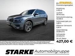 Platinum grey metallic (metallic) Gebraucht 2019 VW Tiguan Allspace Highline SUV | 35.970 €