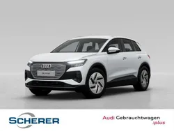 Gletscherweiß metallic (metallic) Gebraucht 2023 Audi Q4 e-tron Basis SUV | 28.490 € (Guter Preis)