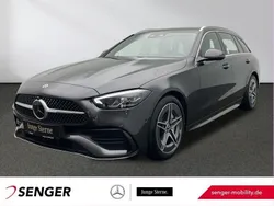 Grau Gebraucht 2024 Mercedes C300 AMG Limousine | 47.180 € (Fairer Preis)