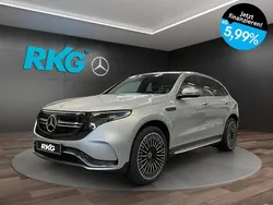 Silber Gebraucht 2021 Mercedes EQC400 AMG SUV | 41.780 € (Teuer)