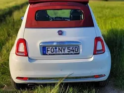 Weiß Gebraucht 2015 Fiat 500 Lounge Cabrio | 7.990 € (Guter Preis)