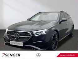 Schwarz Gebraucht 2025 Mercedes E220 AMG Kombi | 64.480 €