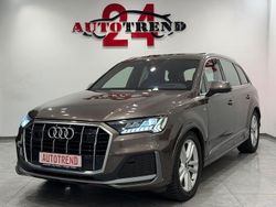 Grau Gebraucht 2021 Audi Q7 S-Line SUV | 55.900 € (Etwas zu teuer)
