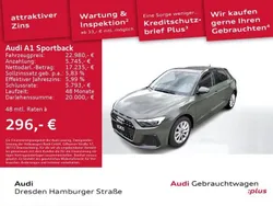 Distriktgrün metallic mythosschwarz metallic Gebraucht 2024 Audi A1 Sportback Advanced Plus Kleinwagen | 22.980 € (Fairer Preis)