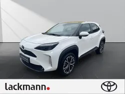 Schneeweiß Gebraucht 2022 Toyota Yaris Hybrid Elegant | 24.990 € (Fairer Preis)