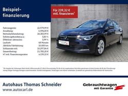 Schwarz Gebraucht 2021 VW Golf VIII Style Kombi | 23.580 € (Fairer Preis)
