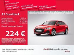 Rot Gebraucht 2024 Audi A3 Sportback S-Line Limousine | 33.062 € (Guter Preis)