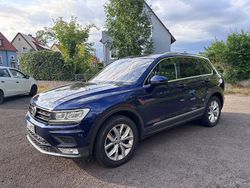 Blau Gebraucht 2017 VW Tiguan Highline SUV | 17.490 € (Etwas zu teuer)