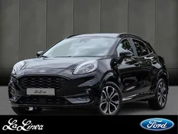 Obsidianschwarz metallic (metallic) Gebraucht 2024 Ford Puma ST-Line X Kleinwagen | 23.990 € (Guter Preis)