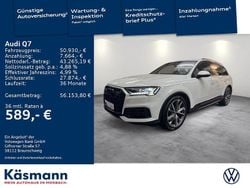 Gletscherweiß metallic Gebraucht 2021 Audi Q7 S-Line SUV | 50.930 € (Guter Preis)