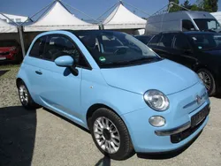 Blau Gebraucht 2010 Fiat 500C Lounge Cabrio | 3.850 €