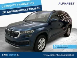 Lava blau (metallic) Gebraucht 2022 Skoda Kodiaq Ambition SUV | 22.997 € (Superpreis)