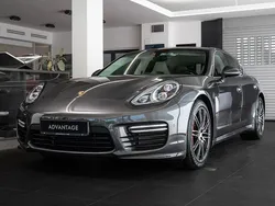 Grau Gebraucht 2016 Porsche Panamera Turbo Chrono Limousine | 58.300 € (Fairer Preis)