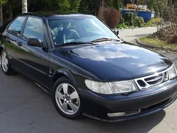 Schwarz Gebraucht 2002 Saab 9-3 Coupé | 3.600 € (Etwas zu teuer)