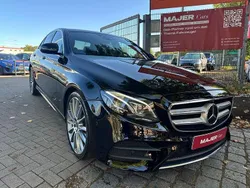 Schwarz Gebraucht 2018 Mercedes E400 AMG line Limousine | 33.700 € (Teuer)