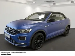 Blau Gebraucht 2022 VW T-Roc Cabriolet R-line Cabrio | 32.870 € (Fairer Preis)