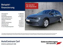 Grau Gebraucht 2021 VW Golf VIII Life Kombi | 17.780 € (Guter Preis)