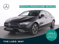 Schwarz Gebraucht 2024 Mercedes CLA180 Progressive Limousine | 32.335 € (Guter Preis)