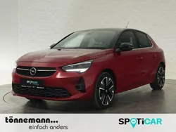 Rot Gebraucht 2021 Opel Corsa-e Ultimate Kleinwagen | 15.924 € (Fairer Preis)