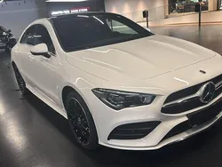 Weiß Gebraucht 2021 Mercedes CLA250e AMG line Limousine | 33.750 € (Etwas zu teuer)