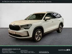 Moonweiss metallic (weiß) Gebraucht 2024 Skoda Kodiaq Selection SUV | 43.250 €
