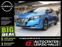 Vivid blue m/black p Gebraucht 2021 Nissan Leaf 360º Kleinwagen | 14.690 € (Fairer Preis)
